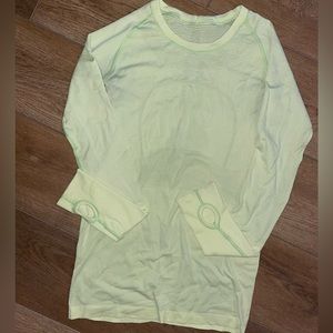 Lululemon Swiftly Long Sleeve - Lime Green